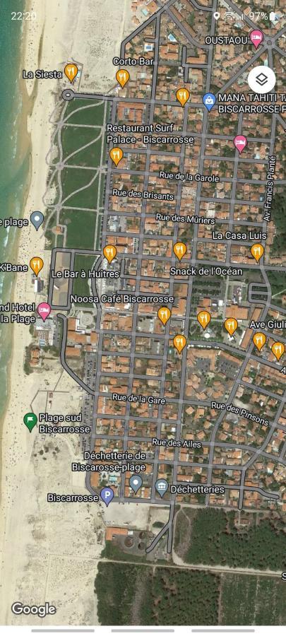 Palm Appart Biscarrosse-Plage Bagian luar foto